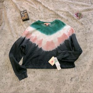 NWT | Rebellious One Tie Dyed Long Sleeved Tee | Juniors L
